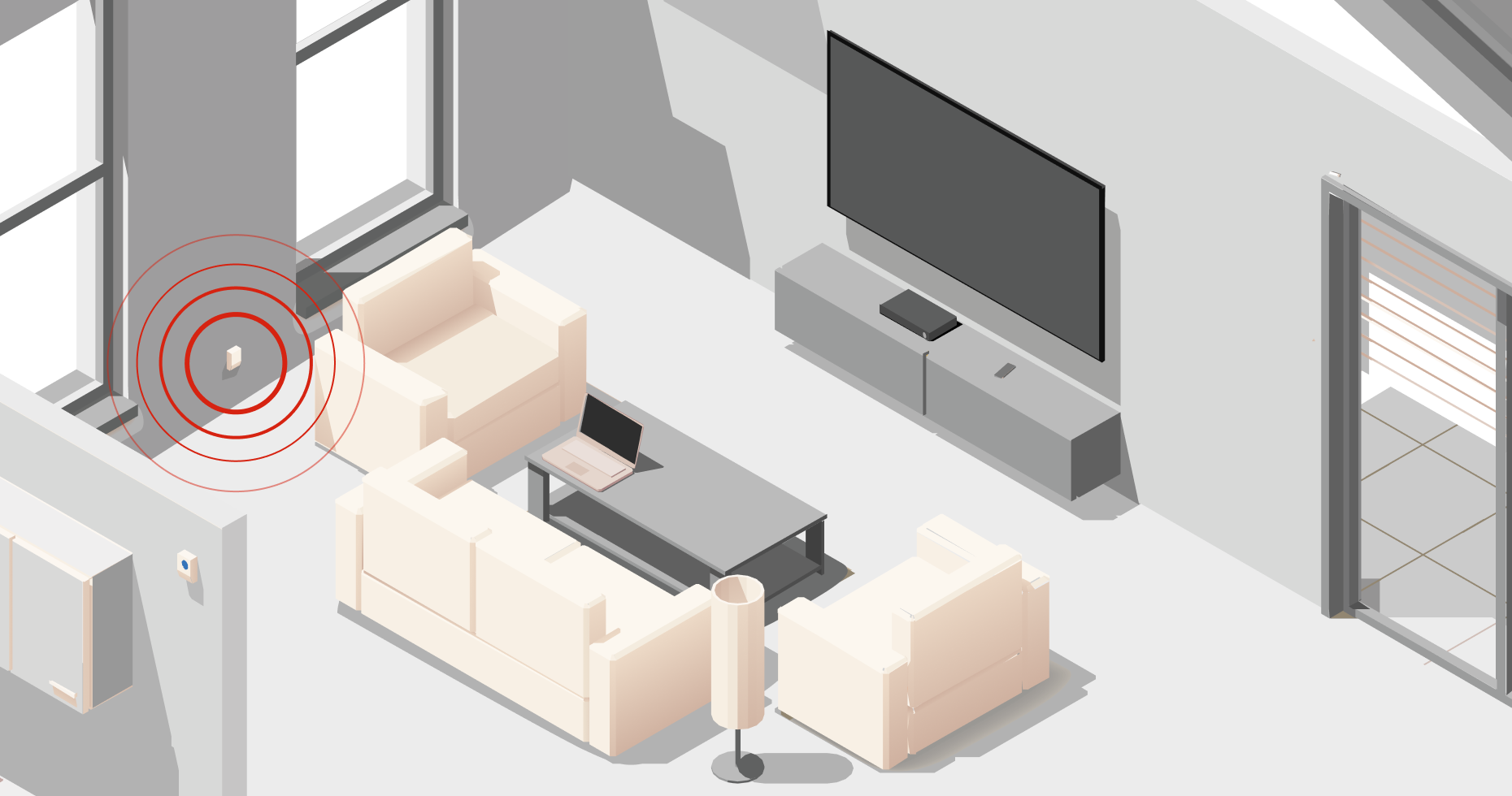 Diseño de una vivienda con el dispositivo Ting