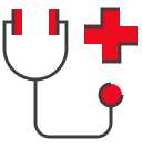 Pictograma de seguro suplementario de Medicare